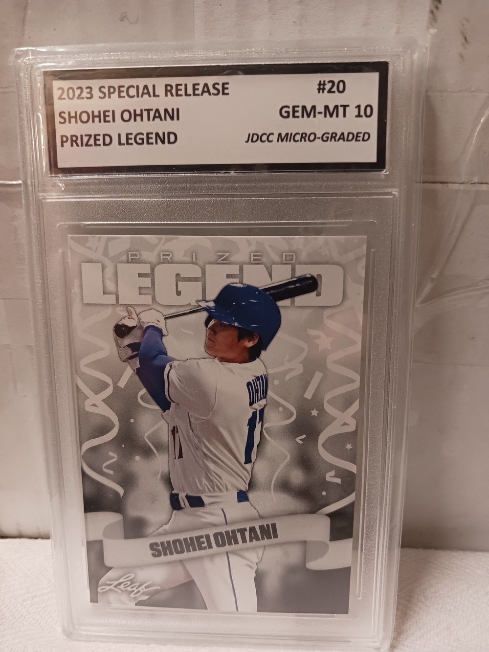 2023 Shohei Ohtani Prized Legend Special Release Baseball Card GEM 10